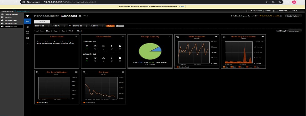 DataStax Enterprise OpsCenter সেট আপ করুন 