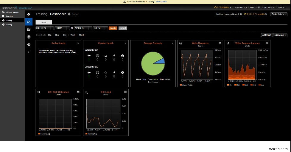 DataStax Enterprise OpsCenter সেট আপ করুন 