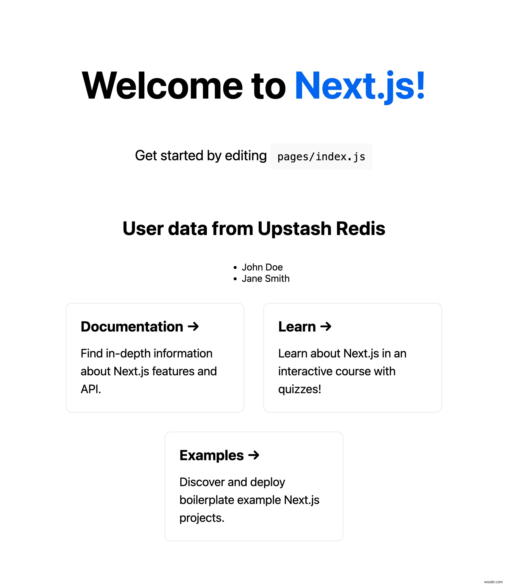 সার্ভারলেস ক্লাউড, Next.js এবং Upstash Redis দিয়ে শুরু করুন 