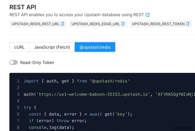 Upstash Redis সহ Netlify গ্রাফের জন্য গ্লোবাল ক্যাশে 