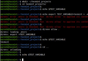 Direnv - লিনাক্সে প্রকল্প-নির্দিষ্ট পরিবেশের ভেরিয়েবল পরিচালনা করুন 