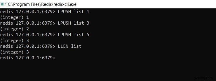 Redis LLEN - কিভাবে রেডিস ডেটাস্টোরে তালিকার দৈর্ঘ্য পাবেন 