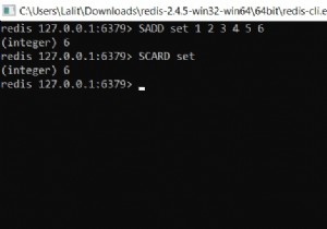 Redis SADD - কিভাবে সেটে উপাদান তৈরি এবং যোগ করতে হয় 