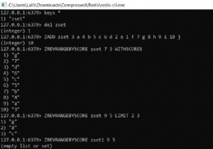 Redis ZREVRANGEBYSCORE - স্কোর পরিসীমা এবং ডেস্ক ক্রম অনুসারে সাজানো সেটের উপাদানগুলি কীভাবে পাবেন 
