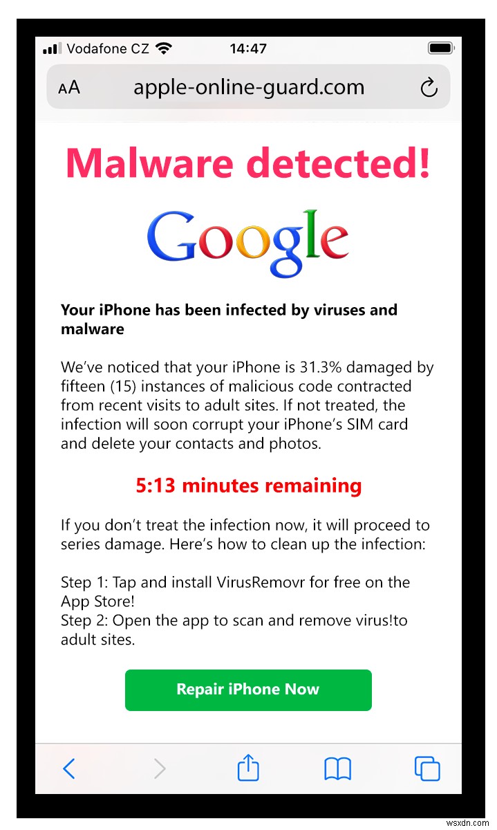 Scareware কি? সনাক্তকরণ, প্রতিরোধ এবং অপসারণ