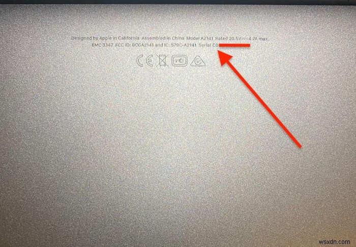 ম্যাকবুক প্রো সিরিয়াল নম্বর খোঁজার ৫টি উপায়