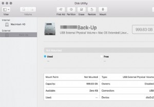 ডিস্ক ইউটিলিটিতে ধূসর হয়ে যাওয়া একটি বাহ্যিক হার্ড ড্রাইভ কীভাবে মেরামত করবেন?