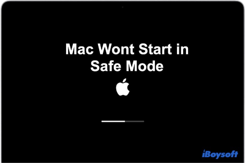 ম্যাক নিরাপদ মোডে শুরু করবে না, এখানে কি করতে হবে?