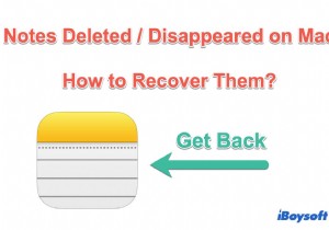 কিভাবে ম্যাক-এ মুছে ফেলা/অদৃশ্য হয়ে যাওয়া নোট পুনরুদ্ধার করবেন? (যাচাইকৃত সমাধান)