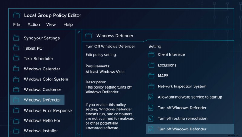 Windows 10-এ গ্রুপ পলিসি দ্বারা ব্লক করা Windows Defender কিভাবে ঠিক করবেন?