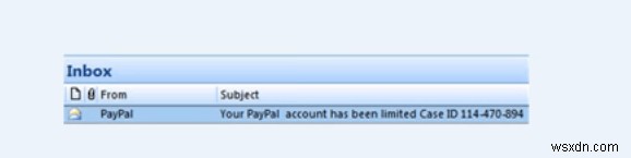 আপনার পেপ্যাল ​​অ্যাকাউন্ট সীমিত করা হয়েছে:ফিশিং ইমেল এড়িয়ে চলুন