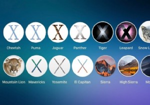 Mac OS X এবং macOS সংস্করণগুলির একটি বিস্তৃত তালিকা৷ 
