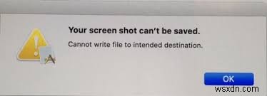 ম্যাকের স্ক্রিনশটের জন্য শীর্ষ 5 সমাধান কাজ করছে না 