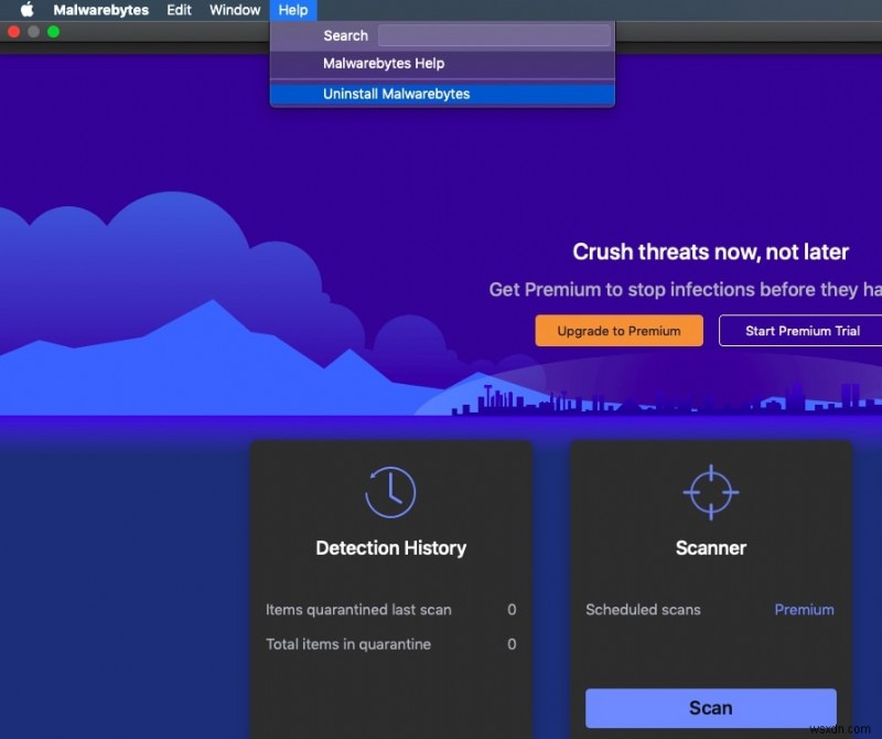 কিভাবে ম্যাকে ম্যালওয়্যারবাইট আনইনস্টল করবেন