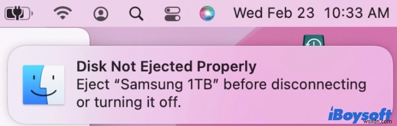 কিভাবে ম্যাক-এ সঠিকভাবে নোটিফিকেশন বের না হওয়া বারবার ডিস্ক বন্ধ করবেন?