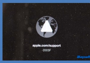 ম্যাকের ত্রুটি কোড -2003F কী এবং কীভাবে এটি ঠিক করবেন?