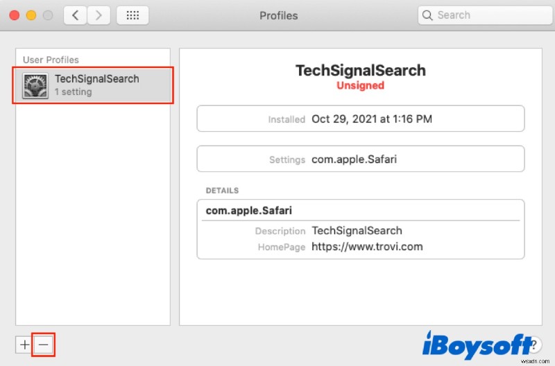 কিভাবে বিনামূল্যের জন্য Mac এ MainSearchSignal সরাতে হয়?