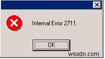 অফিস ইনস্টল করার সময়  অভ্যন্তরীণ ত্রুটি 2711  কীভাবে ঠিক করবেন