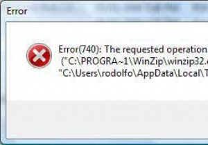 Windows Error 740 Fix – কিভাবে আপনার PC এ 740 Error মেরামত করবেন