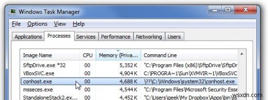 ConHost.exe ত্রুটি সংশোধন - এই ফাইলটি কী এবং কীভাবে ঠিক করবেন? 