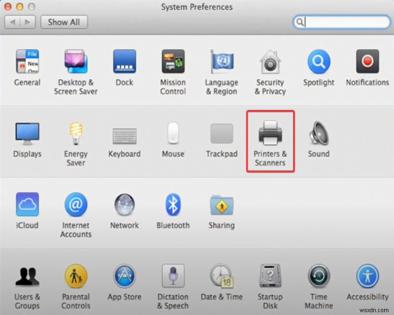 HP প্রিন্টার USB স্ক্যানার সংযোগ ত্রুটি (Mac)