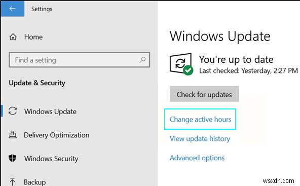 সক্রিয় সময়:Windows 10 গাইড