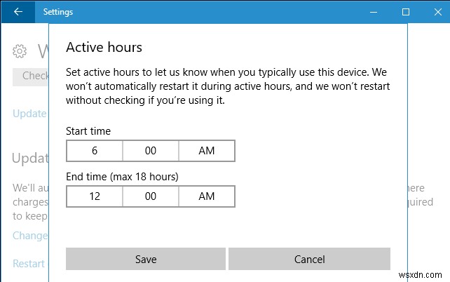 সক্রিয় সময়:Windows 10 গাইড