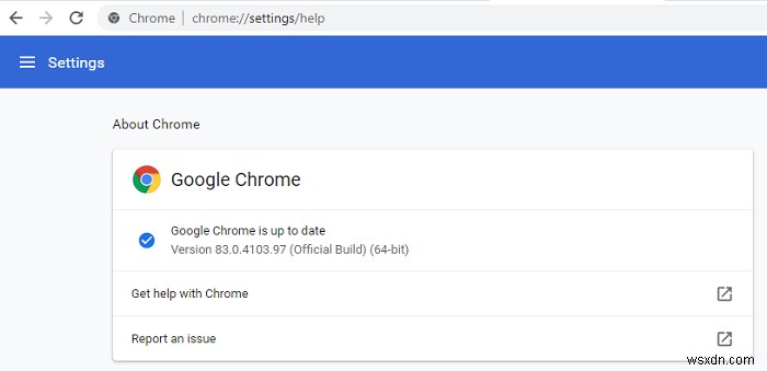 Google Chrome আপডেট ত্রুটি 0x80040902