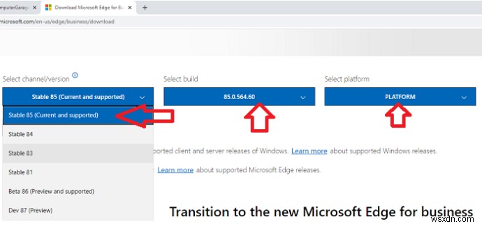 Microsoft Edge Windows 10 1903 আপডেটের পরে কাজ করছে না