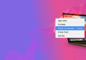 ম্যাকে অবিলম্বে কী মুছে ফেলা হয় এবং কীভাবে এটি আপনার সুবিধার জন্য ব্যবহার করবেন 