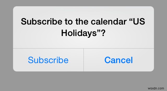 আইওএসের জন্য Calendar.app-এ মার্কিন ছুটির দিনগুলি কীভাবে পাবেন তা এখানে রয়েছে