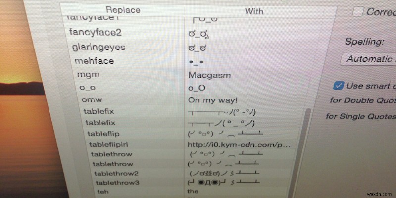 31 দিনের OS X টিপস:OS X এর টেক্সট রিপ্লেসমেন্ট টুল দিয়ে জটিল ইমোটিকন টাইপ করুন