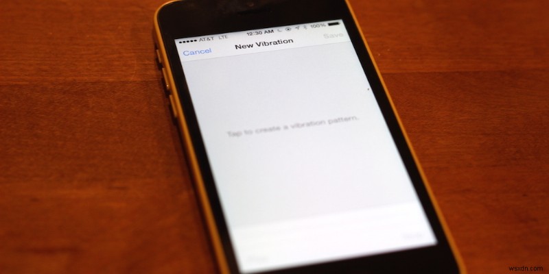 30 দিনের iOS টিপস:কাস্টম বিজ্ঞপ্তি ভাইব্রেশন তৈরি করুন