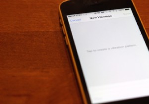 30 দিনের iOS টিপস:কাস্টম বিজ্ঞপ্তি ভাইব্রেশন তৈরি করুন