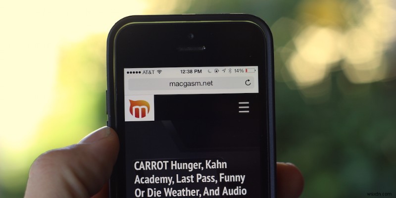 30 দিনের iOS টিপস:সাফারিতে একটি ওয়েবসাইটের ডেস্কটপ সংস্করণ দেখার অনুরোধ