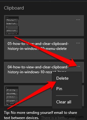 কিভাবে উইন্ডোজ 10 এ ক্লিপবোর্ড ইতিহাস দেখতে এবং সাফ করবেন