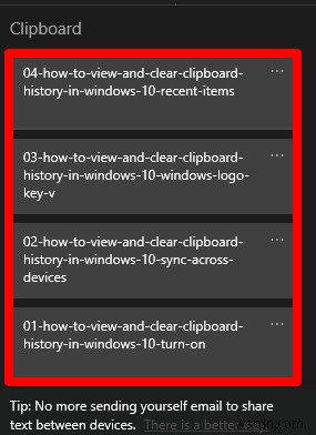 কিভাবে উইন্ডোজ 10 এ ক্লিপবোর্ড ইতিহাস দেখতে এবং সাফ করবেন