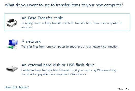 Windows Easy Transfer ব্যবহার করে Windows XP, Vista, 7 বা 8 থেকে Windows 10-এ ফাইল স্থানান্তর করুন 