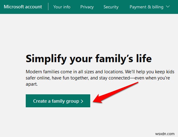 Microsoft Family Account কি?