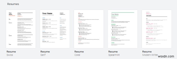 Google ডক্স রিজিউম টেমপ্লেটগুলি কীভাবে ব্যবহার করবেন