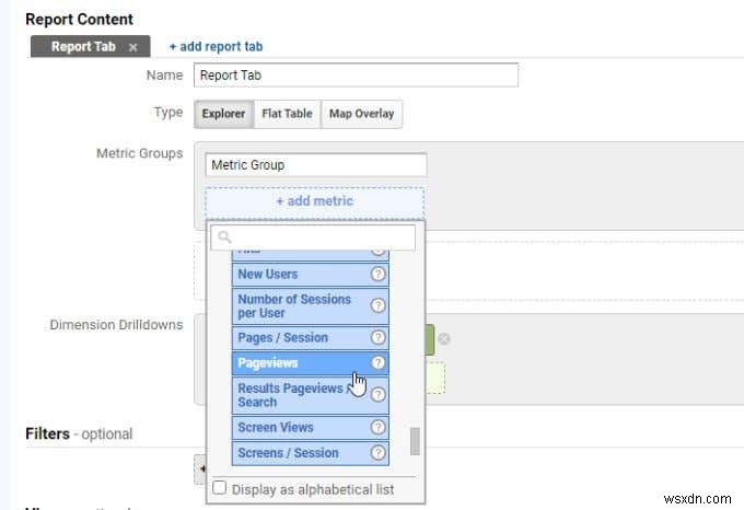 Google Analytics-এ একটি মেট্রিক এবং মাত্রা কী?