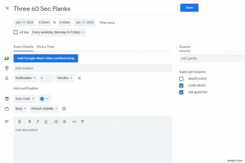 পারমাণবিক অভ্যাস সমর্থন করার জন্য Google ক্যালেন্ডার বিজ্ঞপ্তিগুলি কীভাবে ব্যবহার করবেন