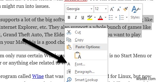 MS Word-এ ক্যাপস লক টেক্সটকে স্বাভাবিক অবস্থায় ফিরিয়ে দিন 