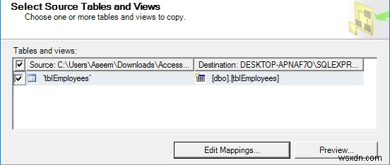 এমএস অ্যাক্সেস থেকে SQL সার্ভার ডেটাবেসে ডেটা স্থানান্তর করুন