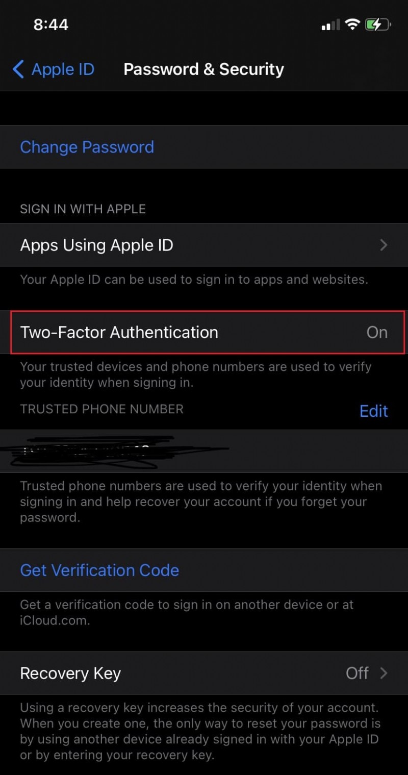 Apple ID টু ফ্যাক্টর প্রমাণীকরণ