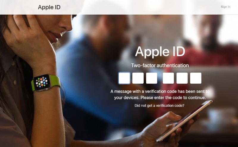 Apple ID টু ফ্যাক্টর প্রমাণীকরণ