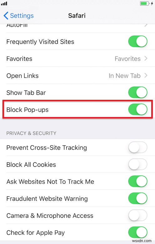 আইফোনে সাফারিতে পপ-আপগুলি কীভাবে নিষ্ক্রিয় করবেন 