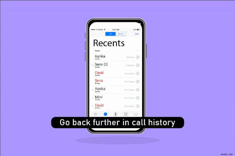 আইফোনে কল ইতিহাসে কীভাবে আরও ফিরে যাবেন