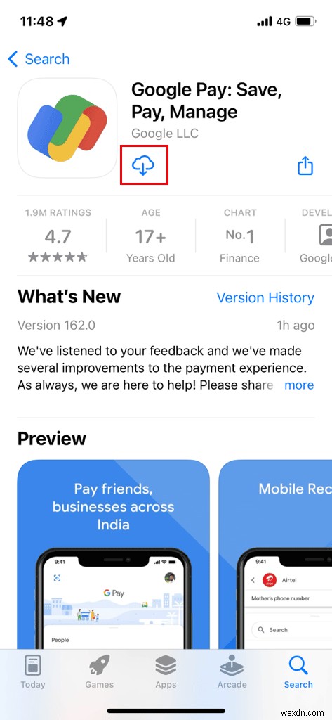 আইফোনের জন্য Google Pay অ্যাপ ডাউনলোড কীভাবে সম্পাদন করবেন