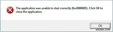 কিভাবে অ্যাপ্লিকেশন ত্রুটি 0xc0000005 ঠিক করবেন 